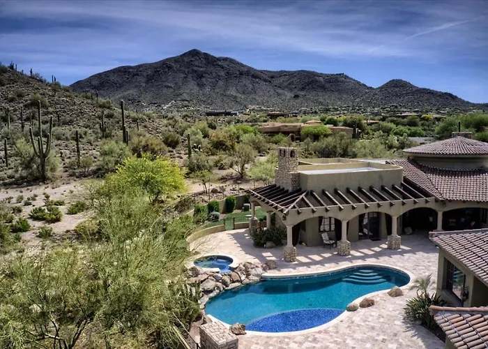 Romantic 4br Hacienda With Pool, And Close To Town Villa Cave Creek