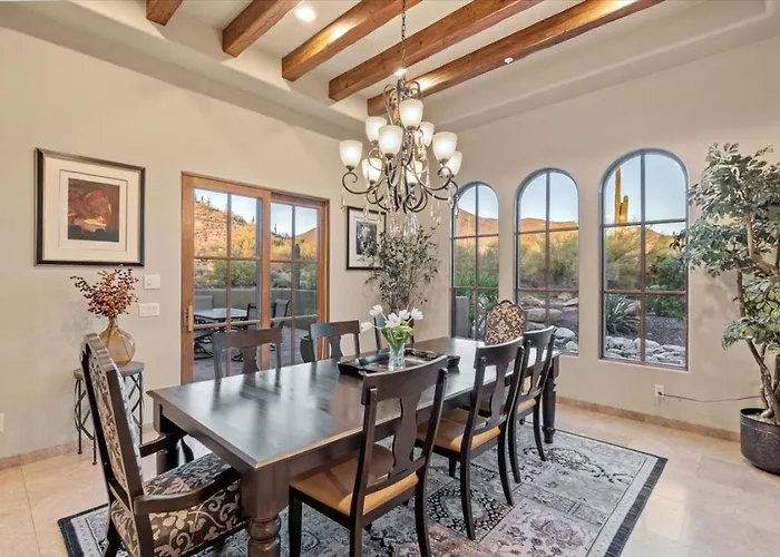 Romantic 4br Hacienda With Pool, And Close To Town Villa Cave Creek