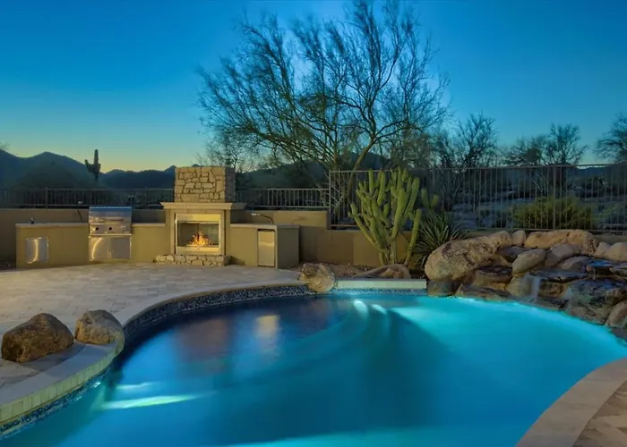 Villa Romantic 4br Hacienda With Pool, And Close To Town Cave Creek