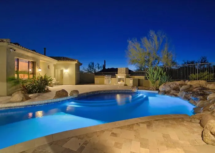 Romantic 4br Hacienda With Pool, And Close To Town Cave Creek