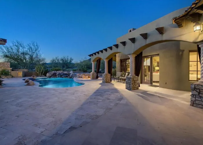Villa Romantic 4br Hacienda With Pool, And Close To Town Cave Creek